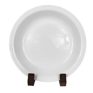 Corelle By Corning 10" Pie Plate Dish Winter Frost White Flat Rim